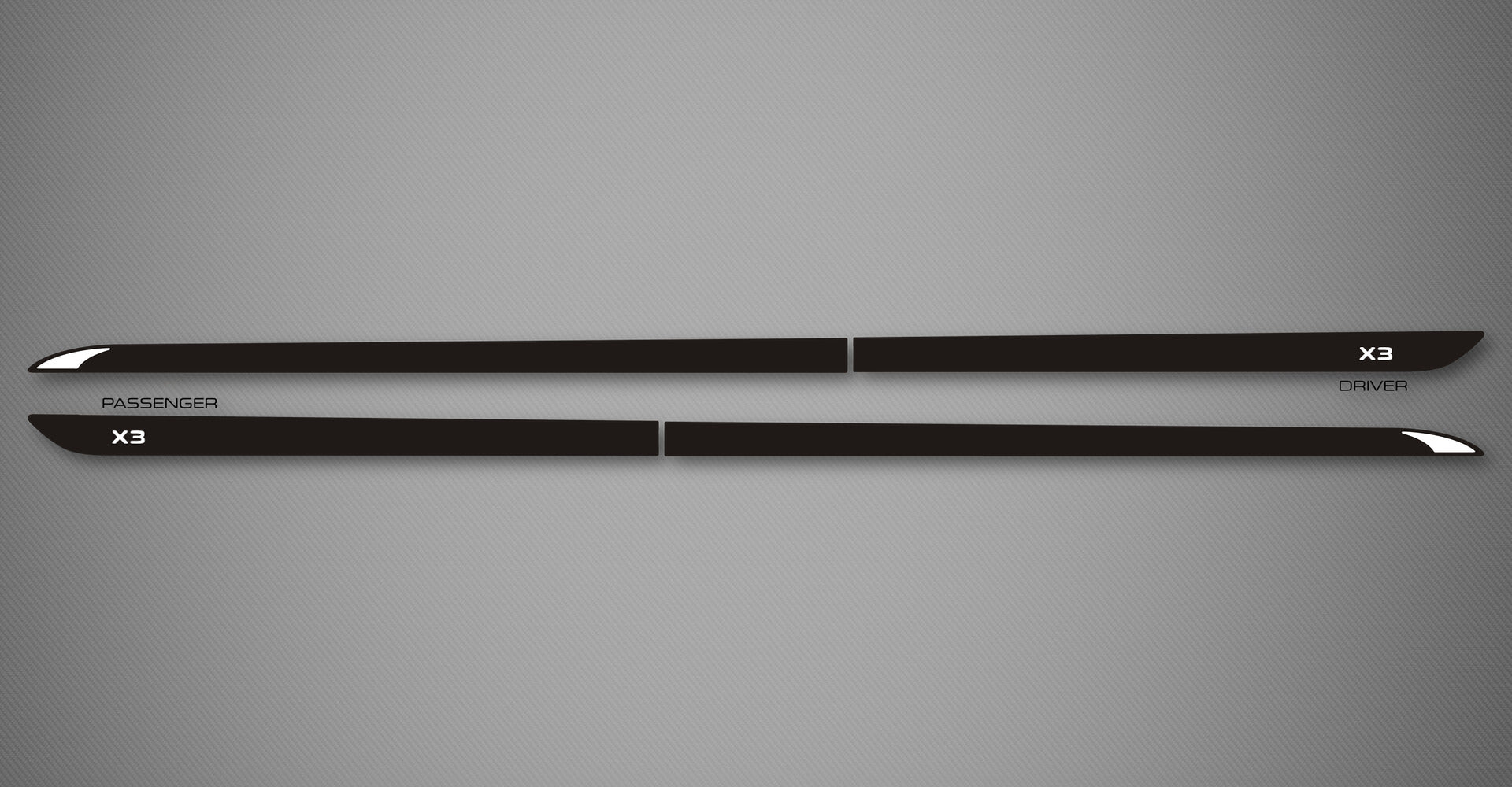 Venom S Body Side Moldings for 2011-2017 BMW X3