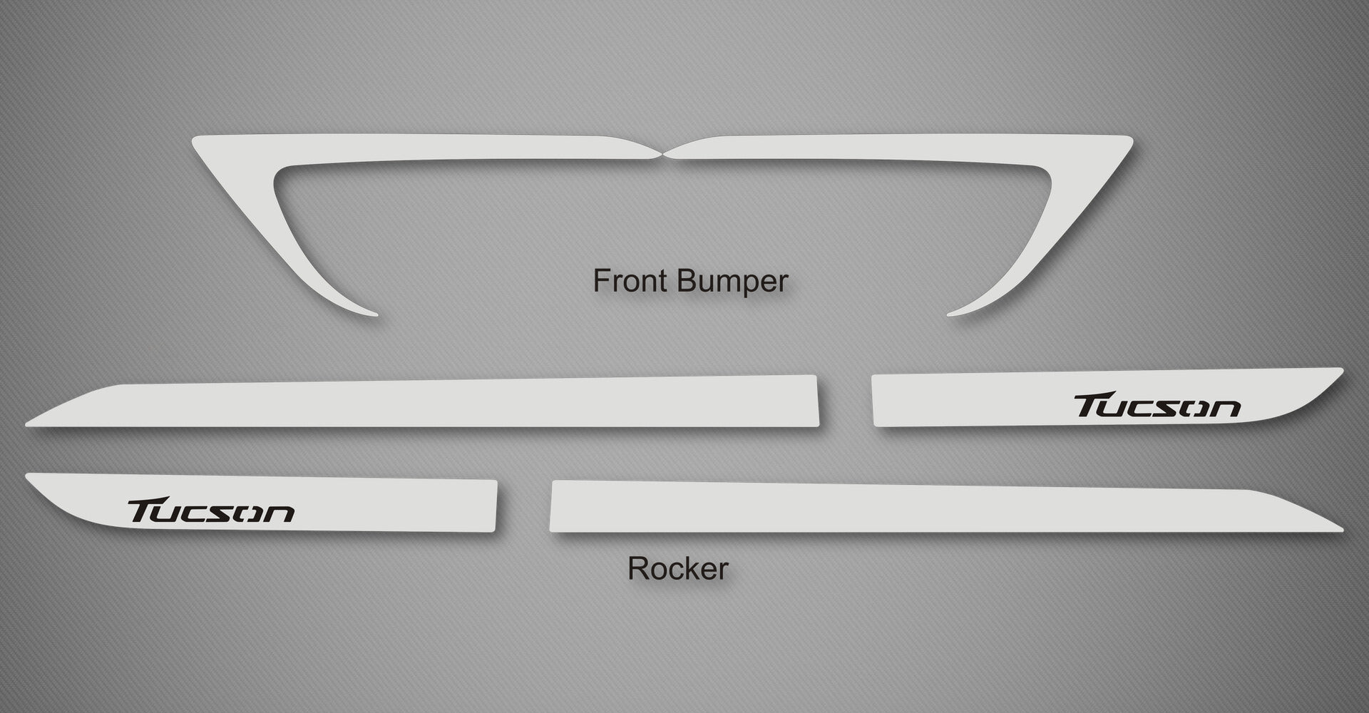 Rocker Trim Kit for 2010-2015 Hyundai Tucson