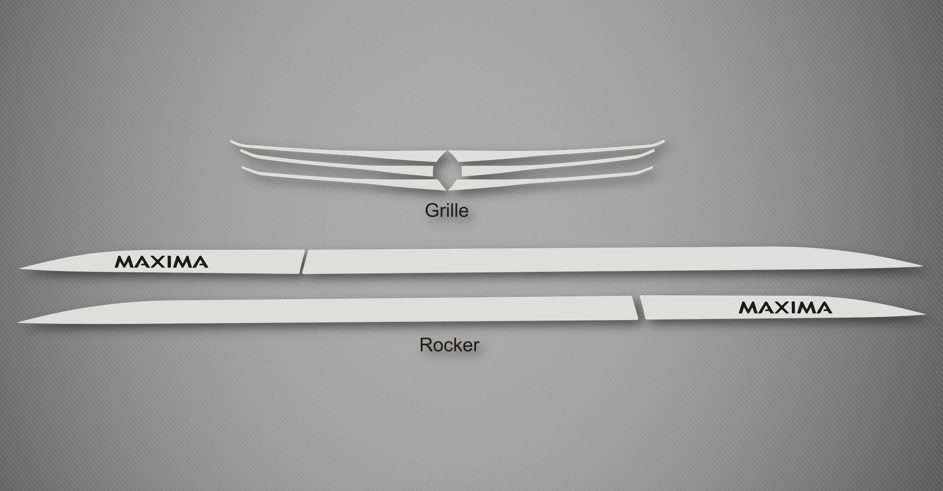 Rocker Trim Kit for 2009-2015 Nissan Maxima