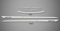 Rocker Trim Kit for 2013-2019 Nissan Sentra