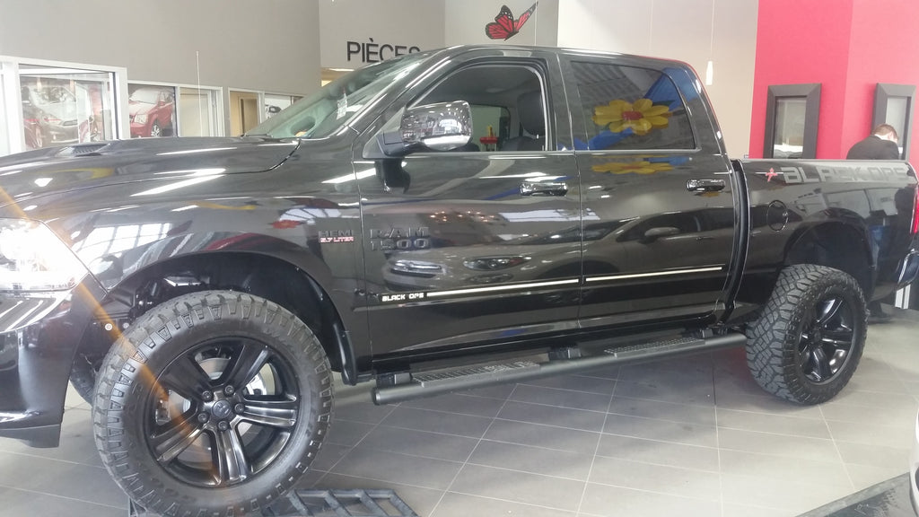 Venom B Body Side Moldings for 2009-2018 Dodge Ram Pickup 1500 (Crew Cab) — 3
