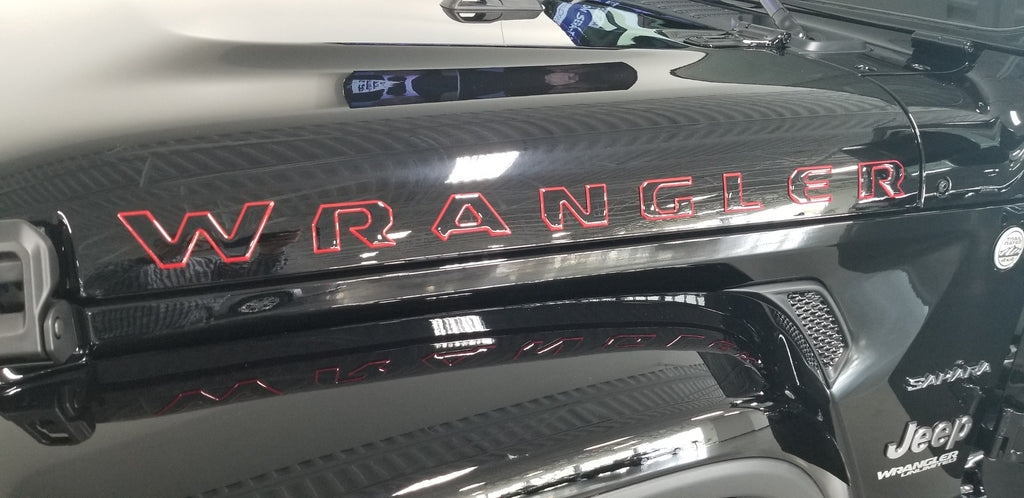 2-Tone Hood Logo for 2018-2026 Jeep Wrangler — 2