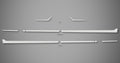 Rocker Trim Kit for 2016-2018 Toyota RAV4