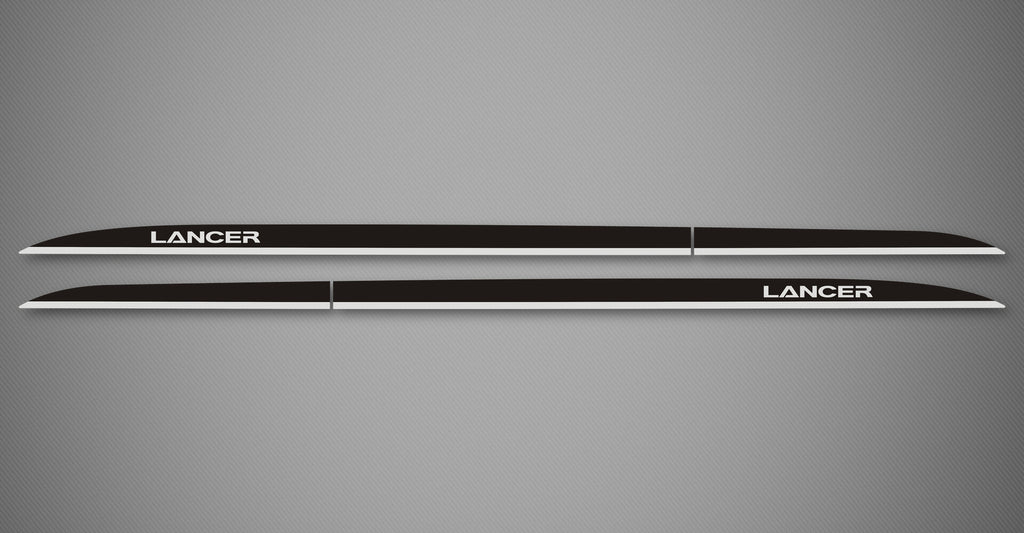 Rocker Trims (2Tone) for 2008-2010 Mitsubishi Lancer