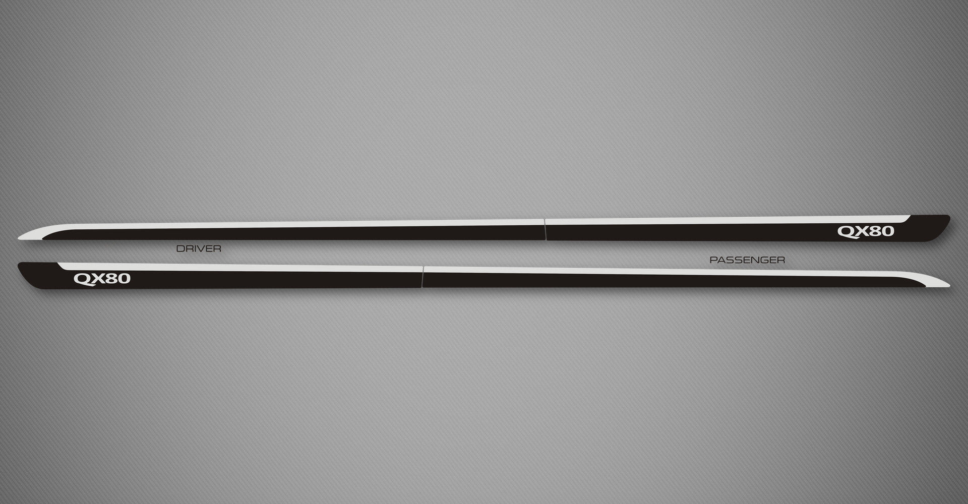 Venom B Body Side Moldings for 2014-2026 Infiniti QX80