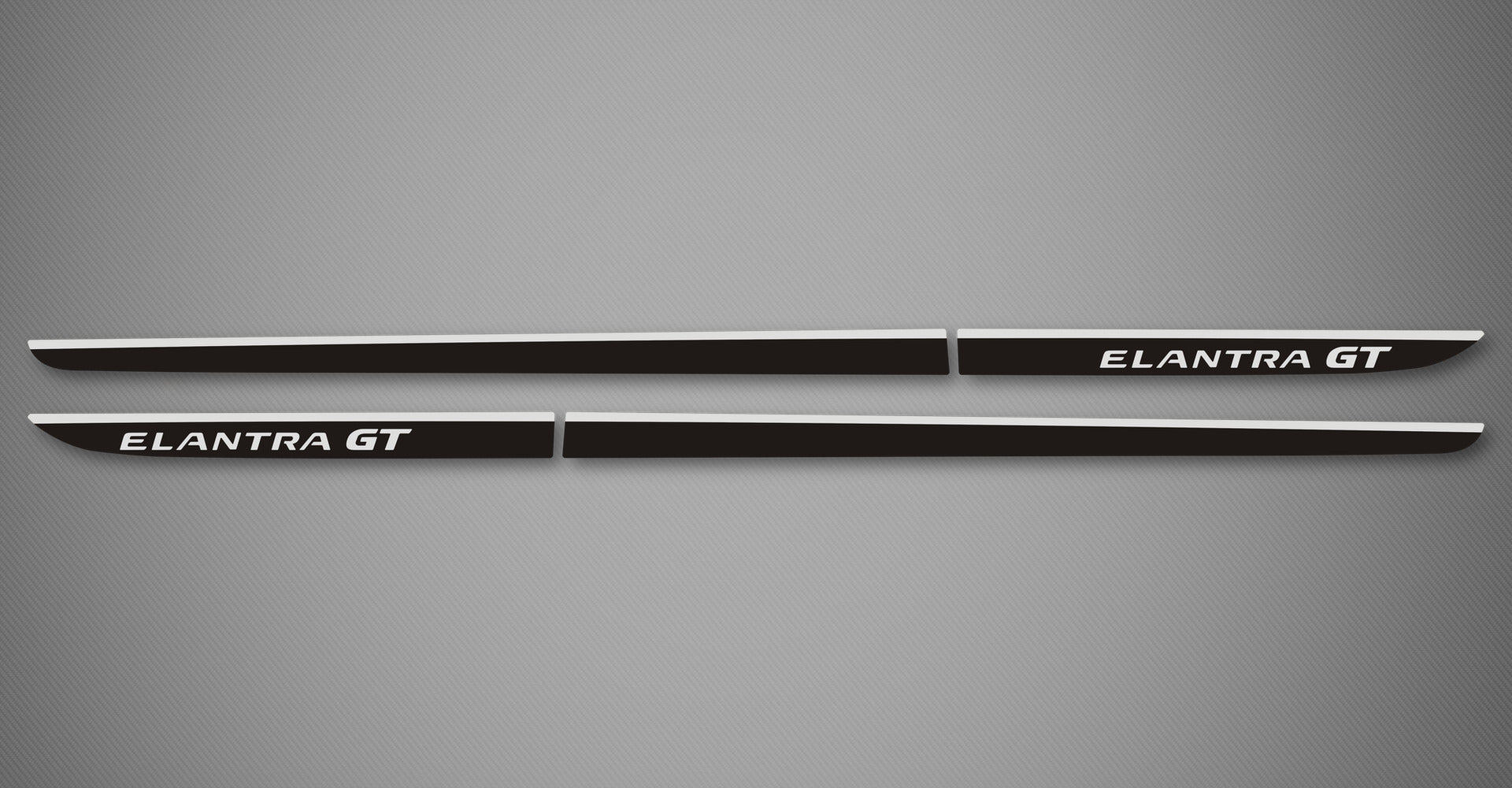 Rocker Trims (2Tone) for 2013-2017 Hyundai Elantra GT (Hatchback)