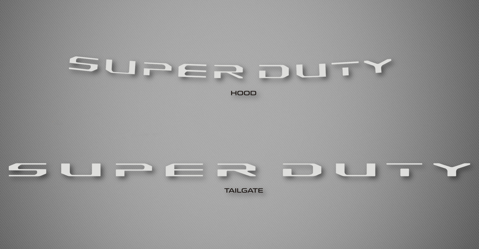 Hood Logo for 2017-2019 Ford F-250 Super Duty (Crew Cab)