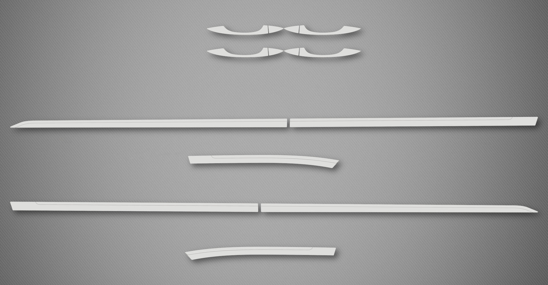 Rocker Trim Kit for 2018-2021 Volkswagen Tiguan