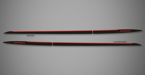 2-Tone Groove Trims for 2017-2023 Subaru Impreza (Hatchback)