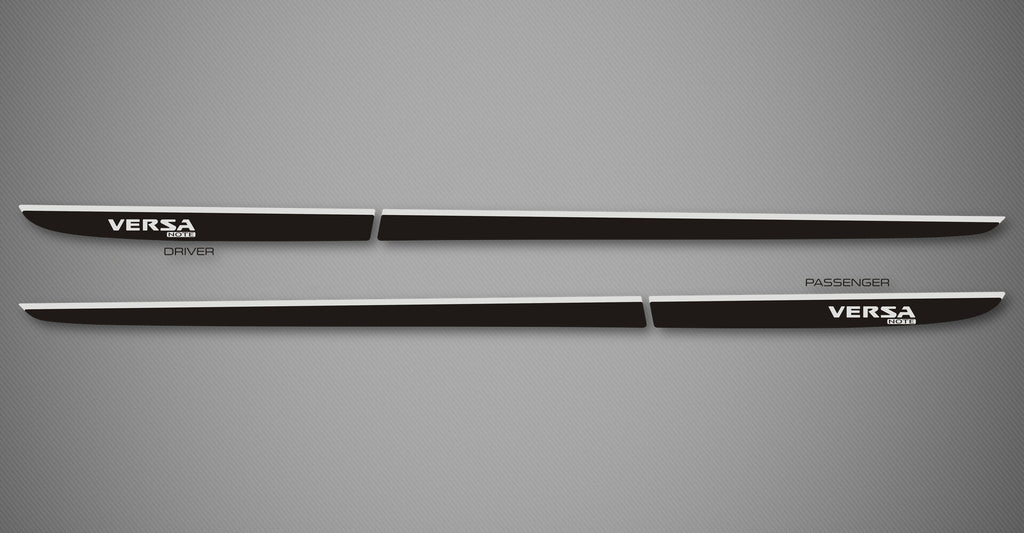 Rocker Trims (2Tone) for 2014-2019 Nissan Versa Note (Hatchback)