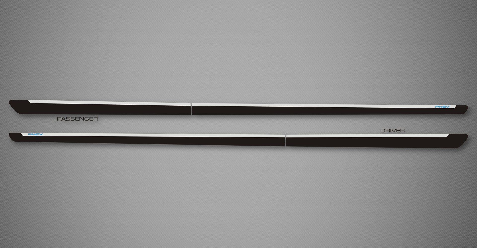 Azure C Body Side Moldings for 2018-2022 Mitsubishi Outlander PHEV