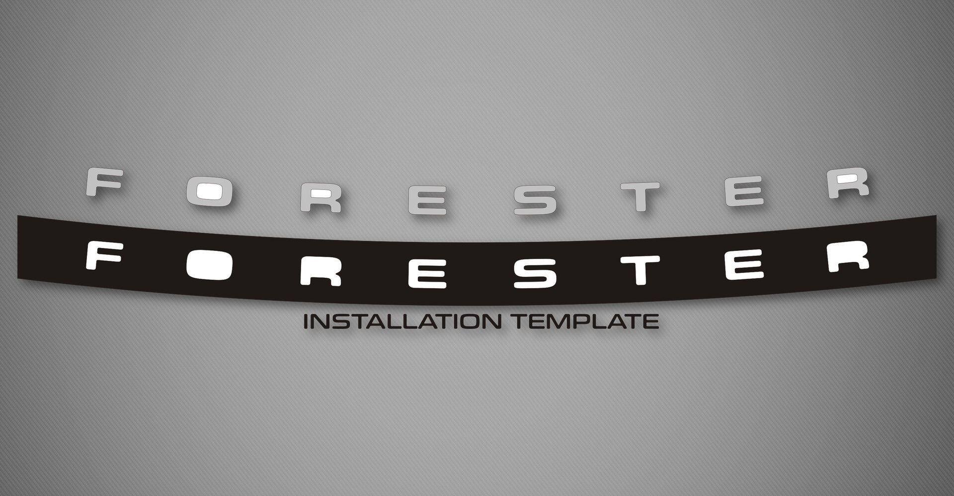 Hood Logo for 2016-2018 Subaru Forester