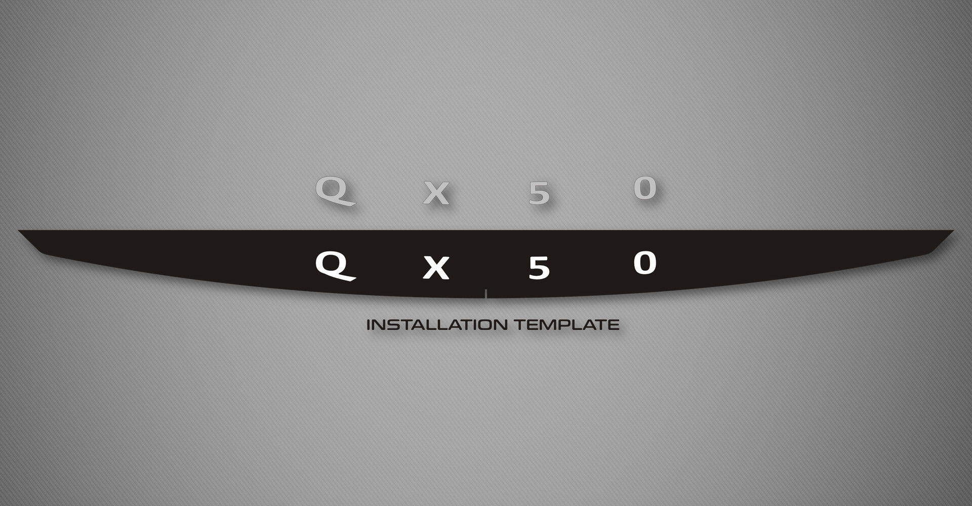 Hood Logo for 2019-2026 Infiniti QX50