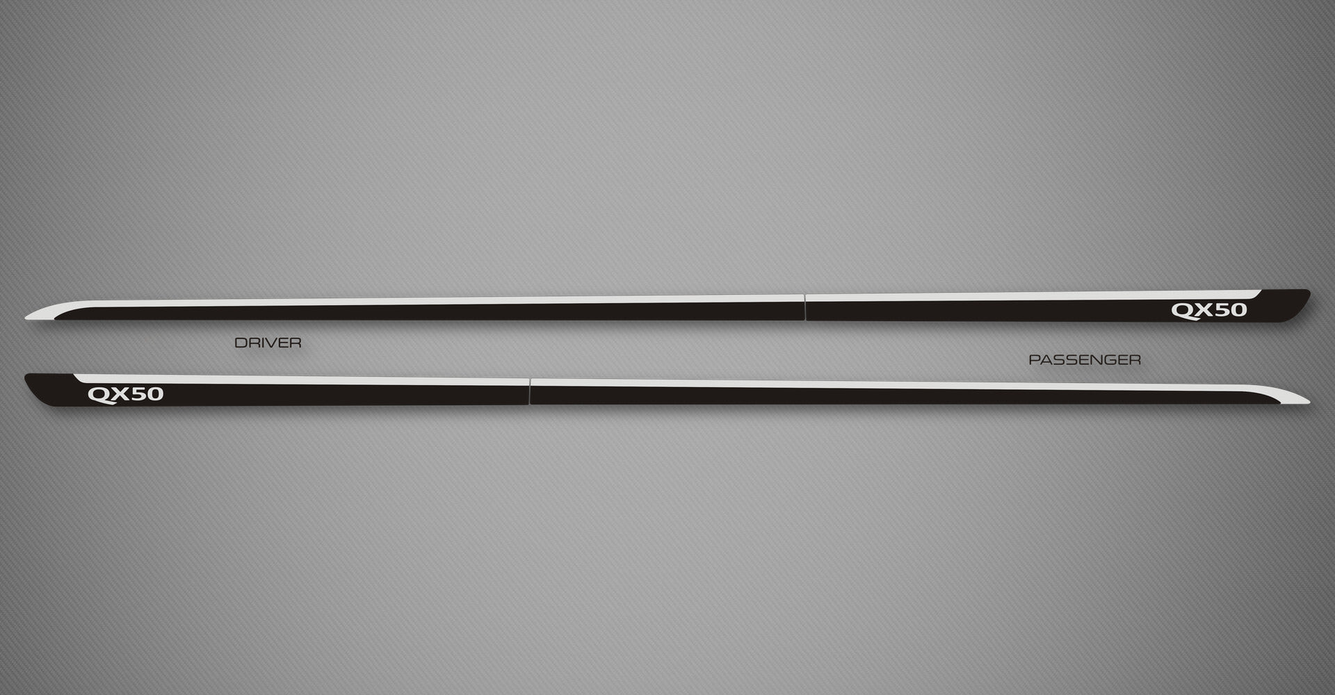Venom B Body Side Moldings for 2019-2025 Infiniti QX50