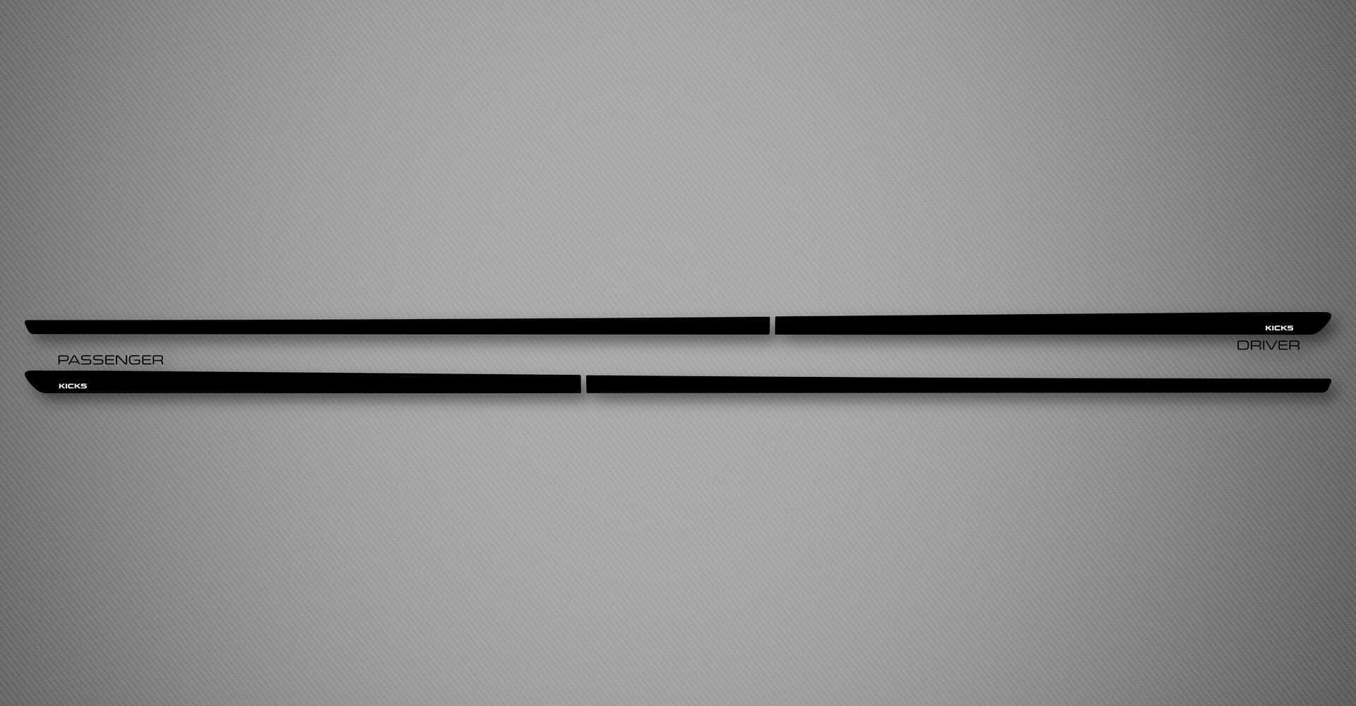 Paint XS Body Side Moldings for 2018-2024 Nissan Kicks