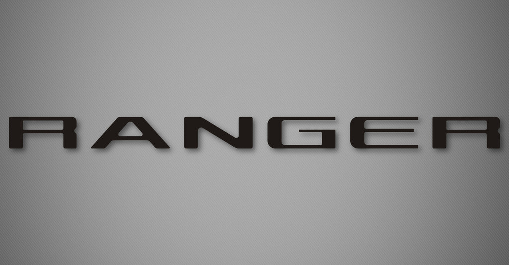 Tailgate Logo for 2019-2022 Ford Ranger (SuperCab)