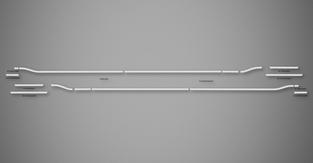 Groove Trims for 2019-2026 Ram 1500 (Crew Cab)