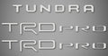 Hood and Tailgate Logo Kit for 2016-2021 Toyota Tundra (CrewMax Cab)