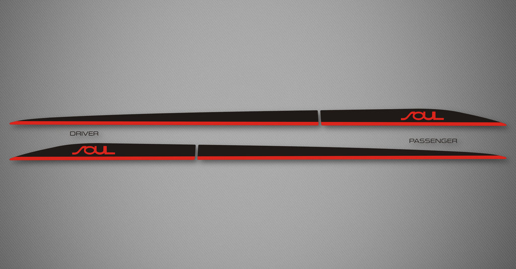 Rocker Trims (2Tone) for 2020-2025 Kia Soul