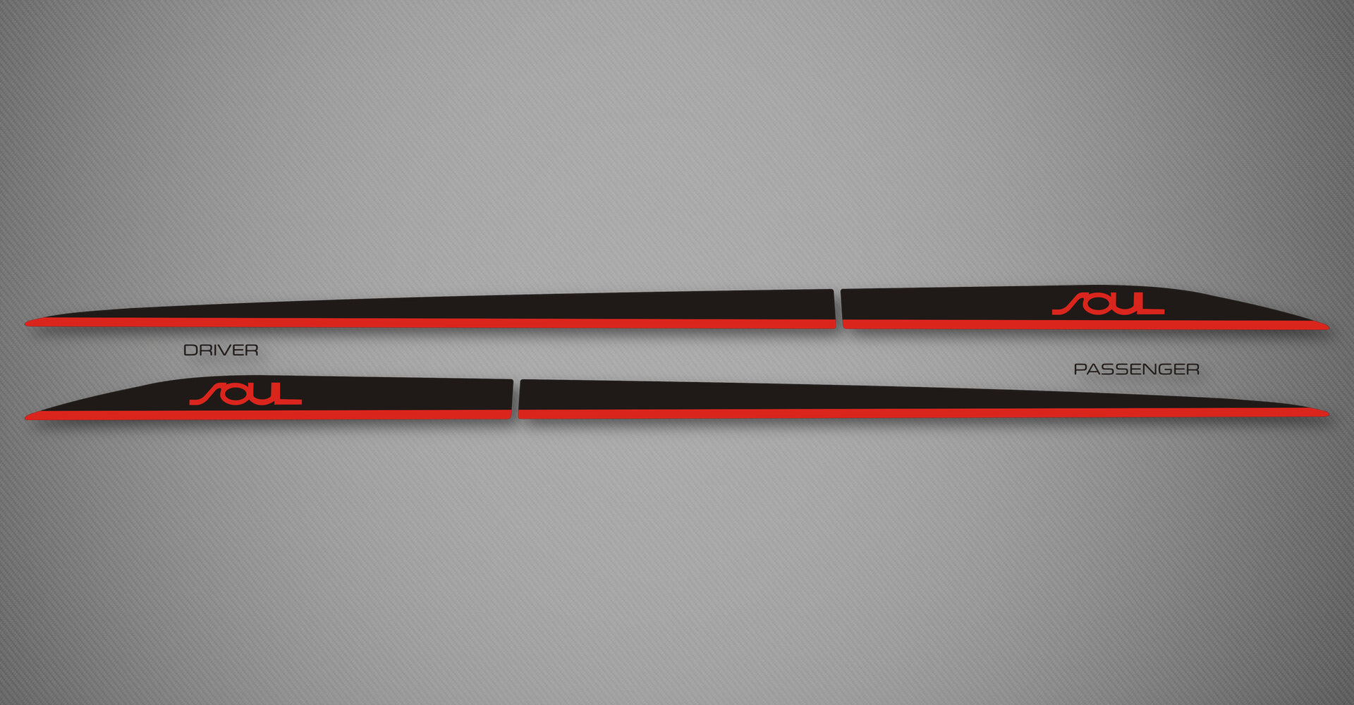 Rocker Trims (2Tone) for 2020-2025 Kia Soul