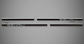 Azure C Body Side Moldings for 2019-2026 GMC Sierra 1500 Denali (Double Cab, Cut-Out)