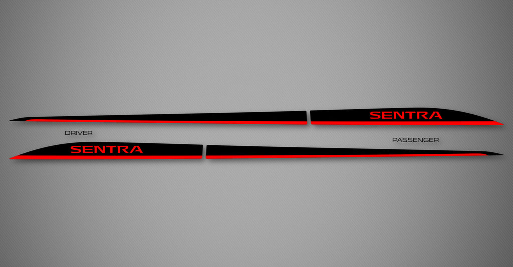 Rocker Trims (2Tone) for 2020-2021 Nissan Sentra