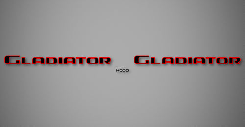 2-Tone Hood Logo for 2020-2026 Jeep Gladiator