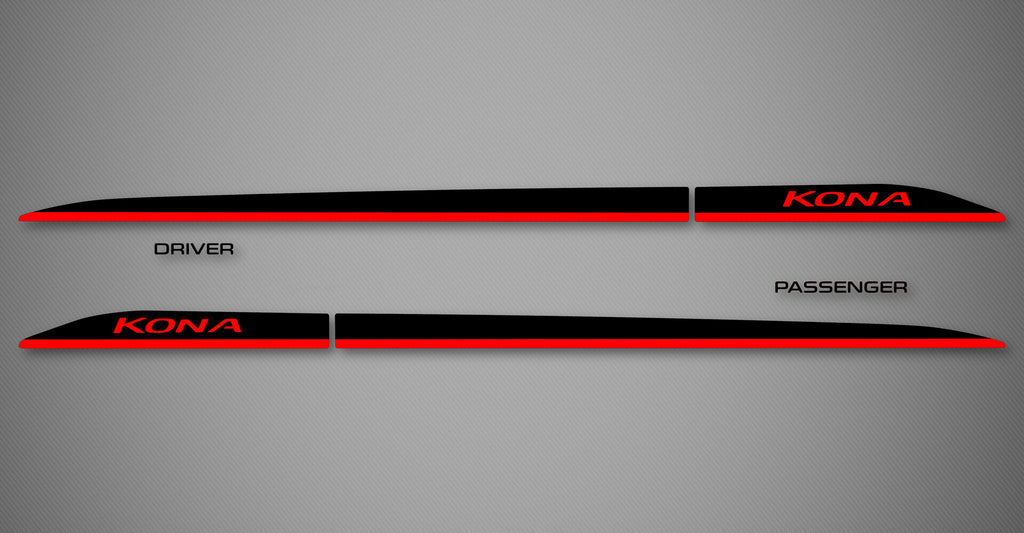 Rocker Trims (2Tone) for 2018-2023 Hyundai Kona