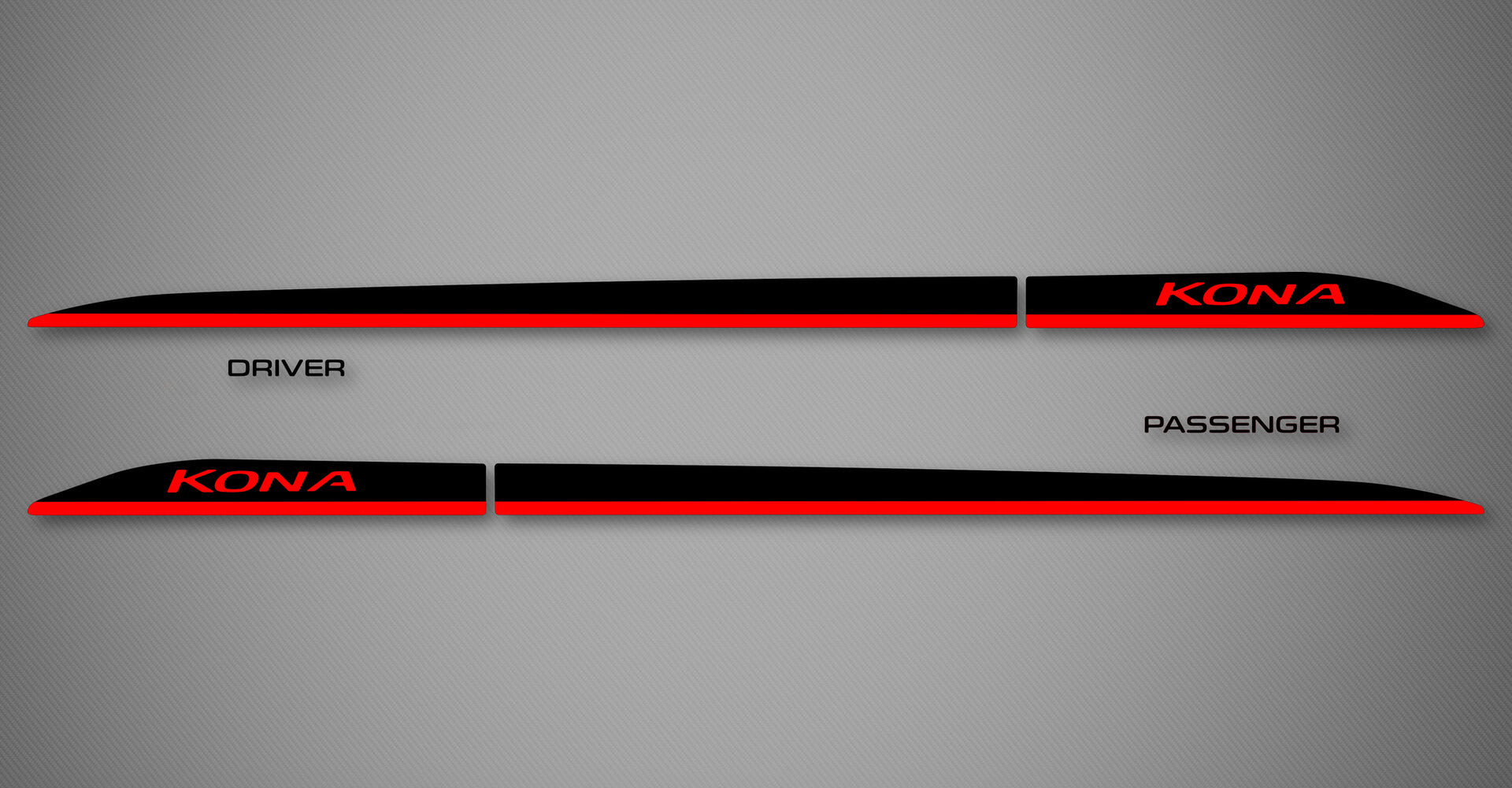 Rocker Trims (2Tone) for 2018-2023 Hyundai Kona