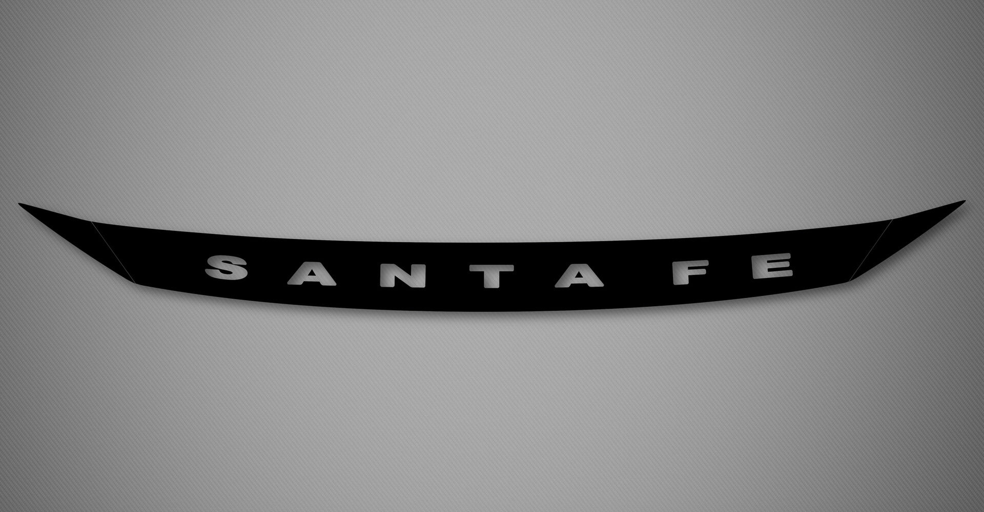 Hood Protector w/ Logo for 2019-2020 Hyundai Santa Fe