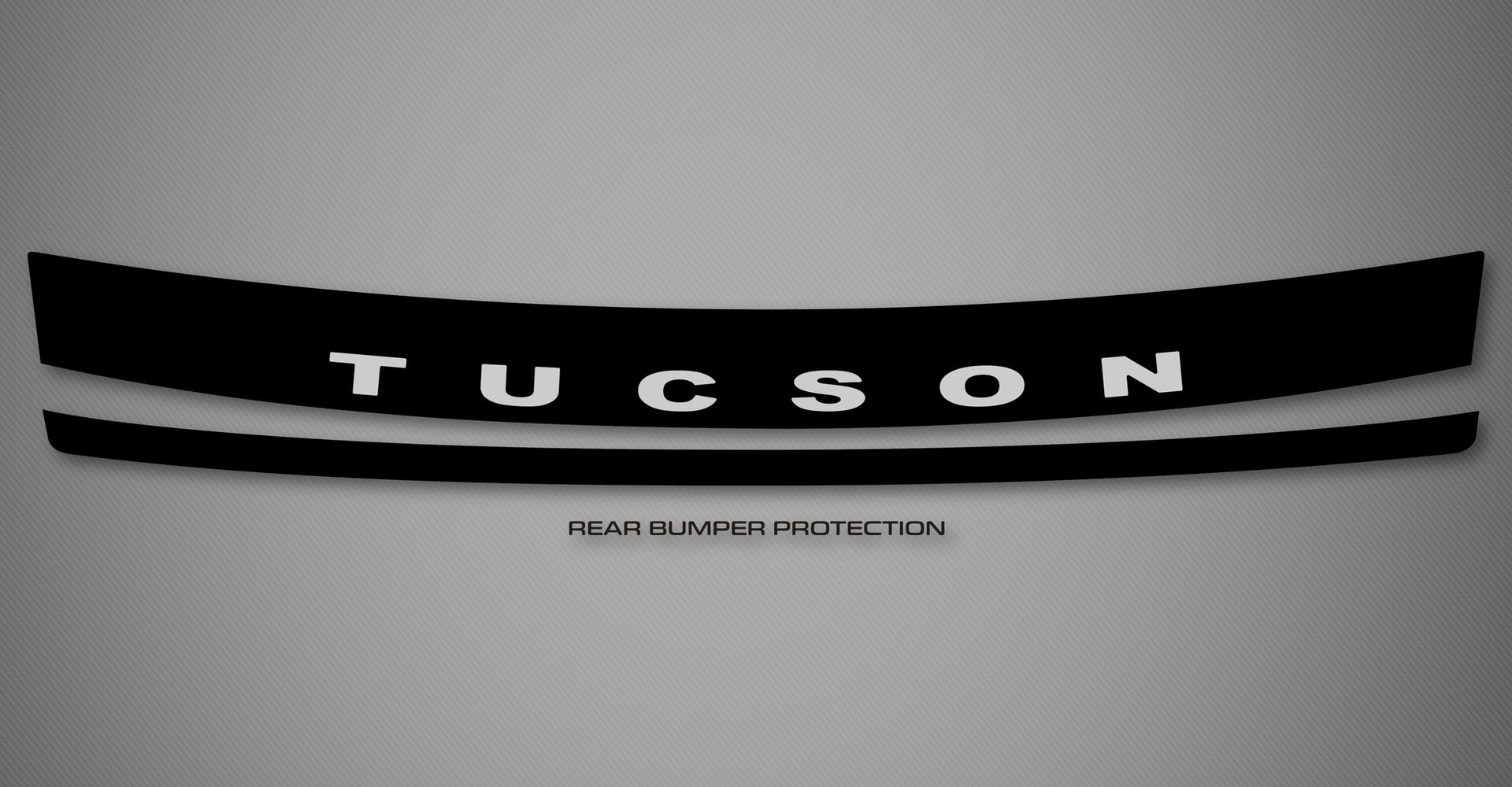 Bumper Protector w/ Logo for 2016-2021 Hyundai Tucson