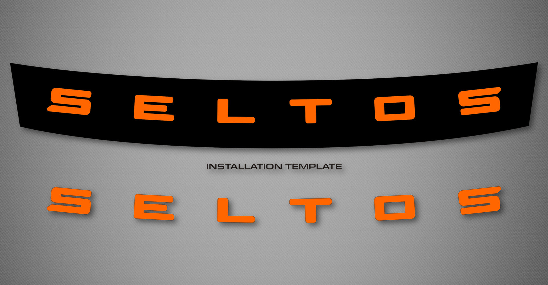 Hood Logo for 2021-2026 Kia Seltos