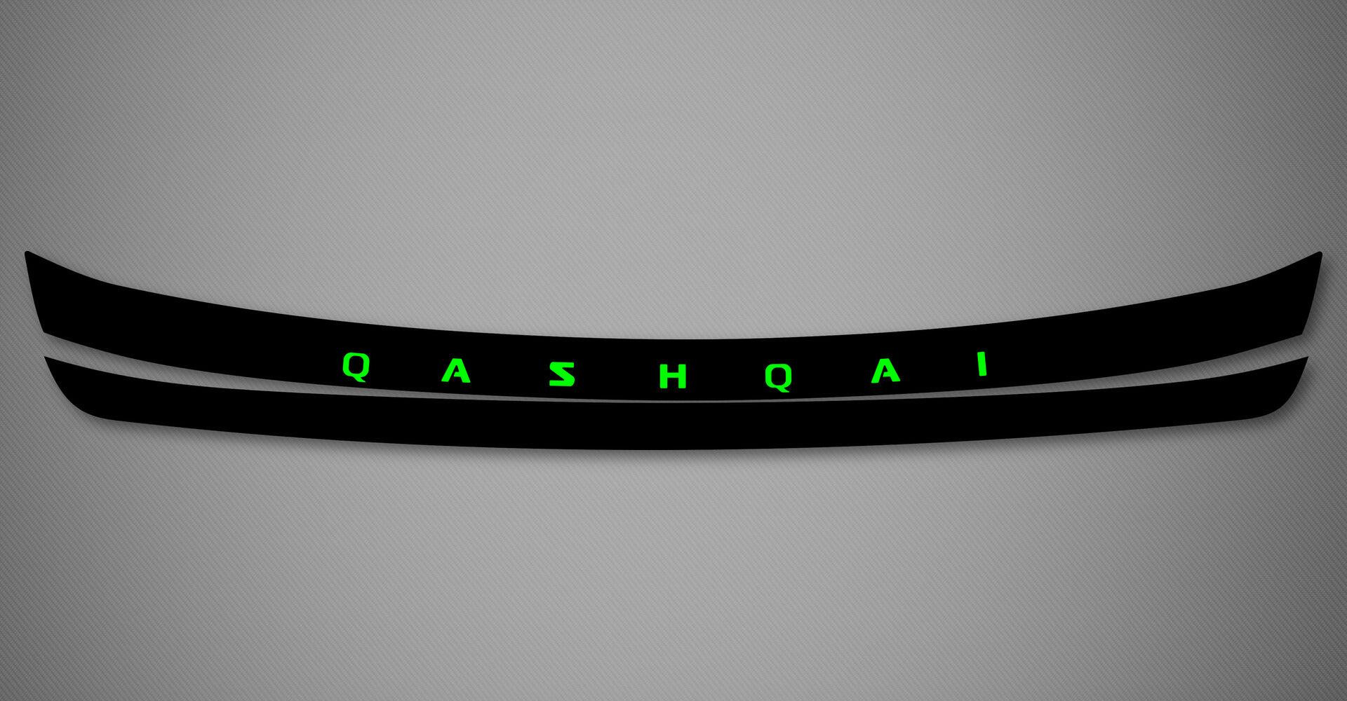 Bumper Protector w/ Logo for 2017-2024 Nissan Qashqai