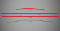 Rocker Trim Kit for 2018-2023 Kia Stinger
