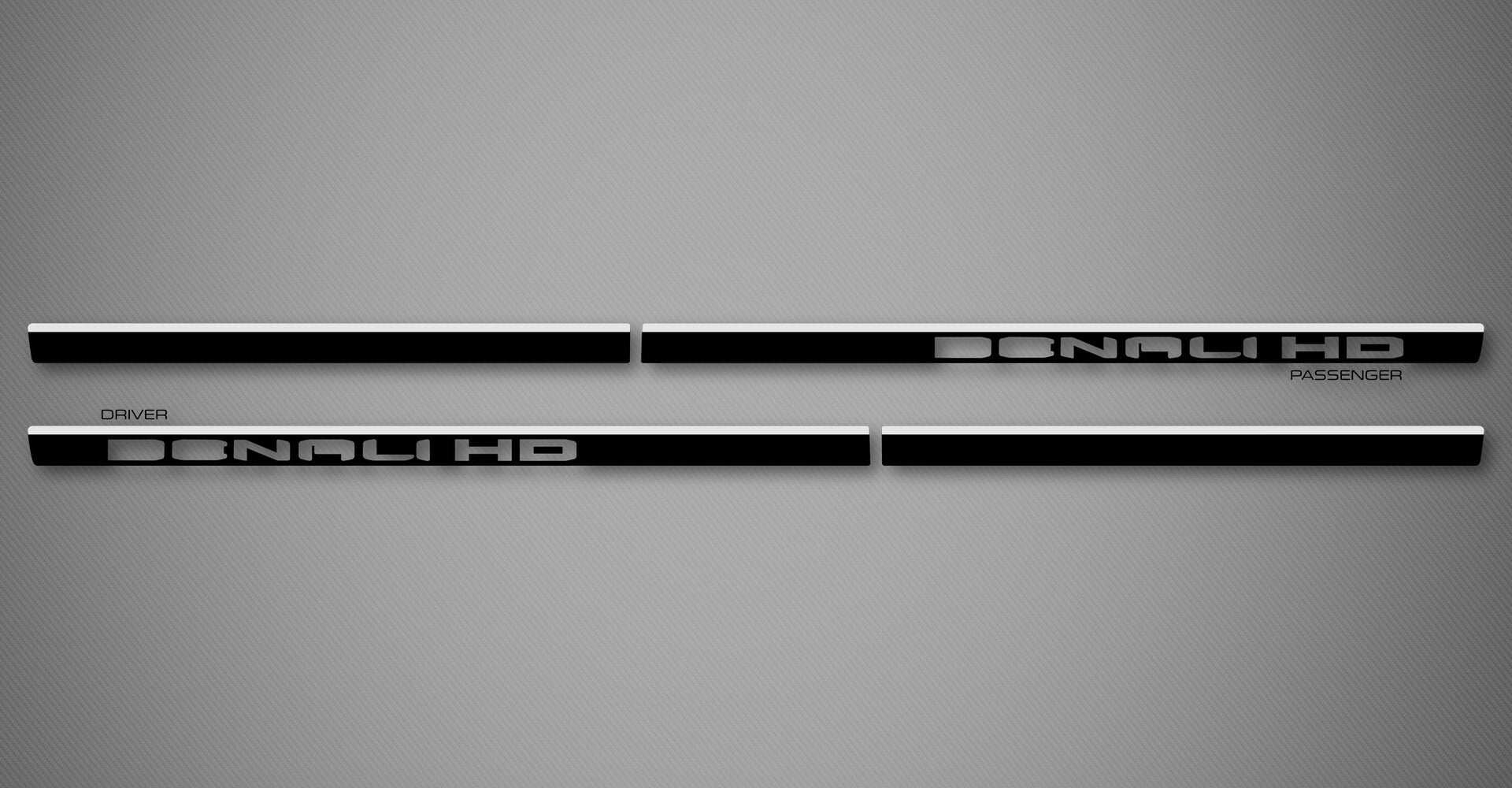 Azure C Body Side Moldings for 2020-2026 GMC Sierra 2500HD Denali (Double Cab, Cut-Out)