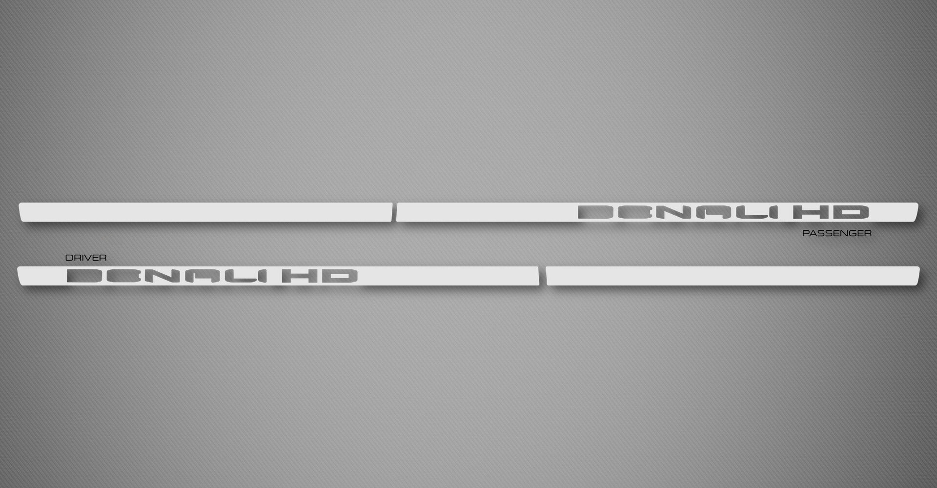 Chrome XS Body Side Moldings for 2020-2026 GMC Sierra 2500HD Denali (Double Cab, Cut-Out)