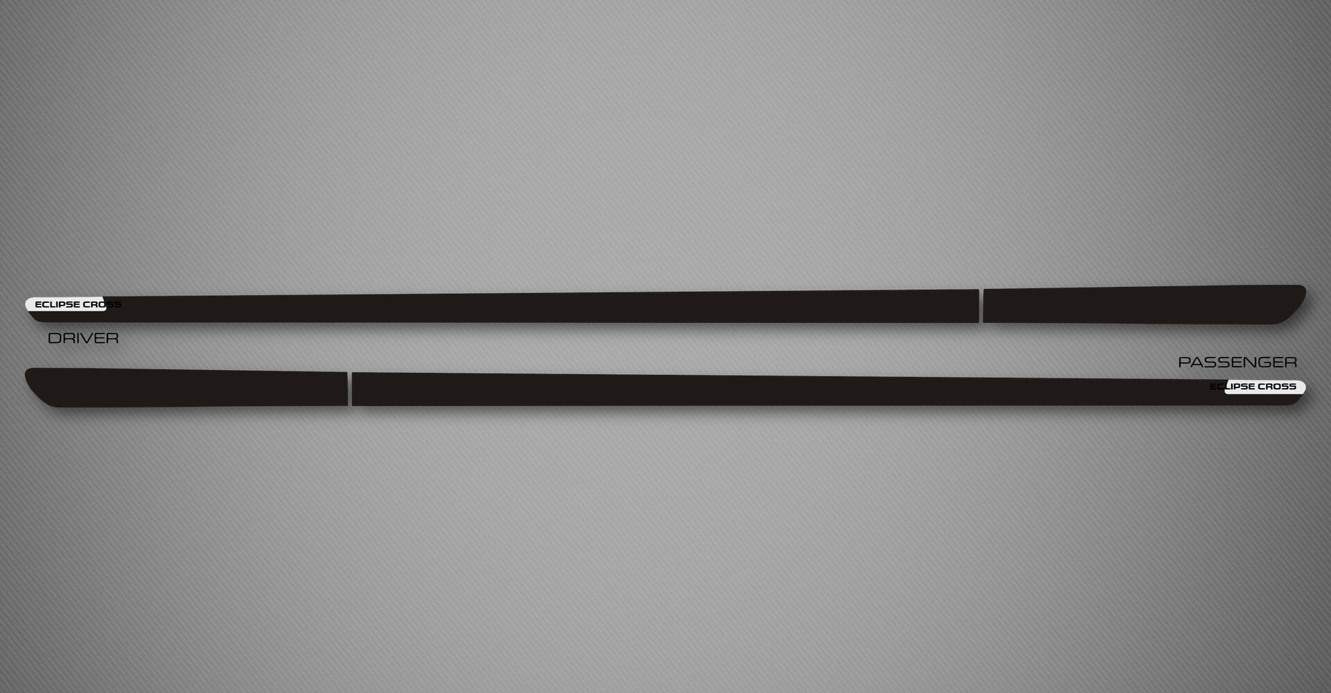Azure S Body Side Moldings for 2022-2026 Mitsubishi Eclipse Cross