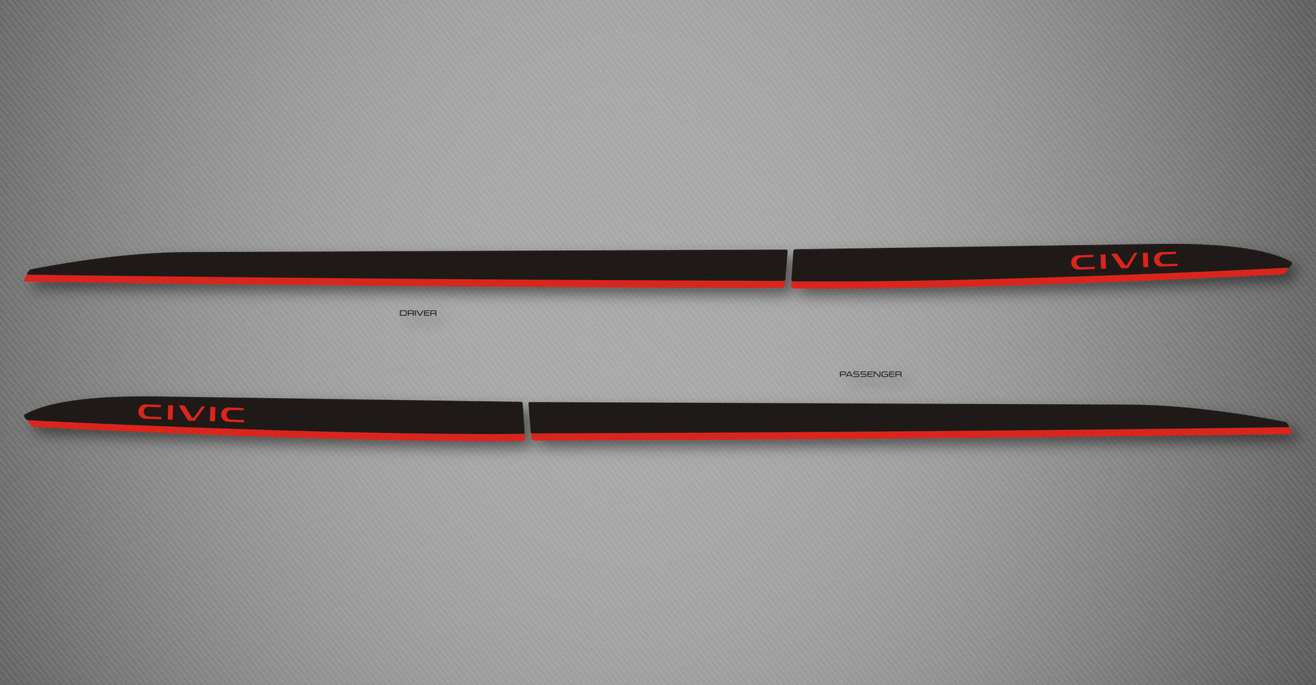 2-Tone Groove Trims for 2022-2026 Honda Civic