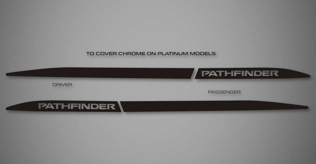 Rocker Trims for 2022-2026 Nissan Pathfinder
