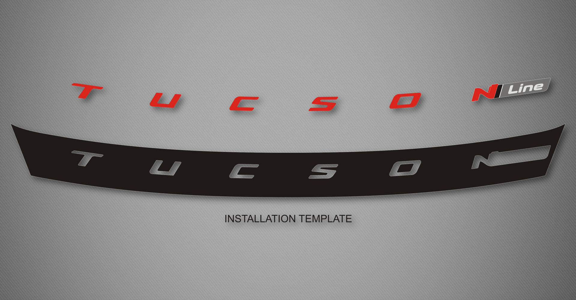 Hood Logo for 2022-2026 Hyundai Tucson N Line