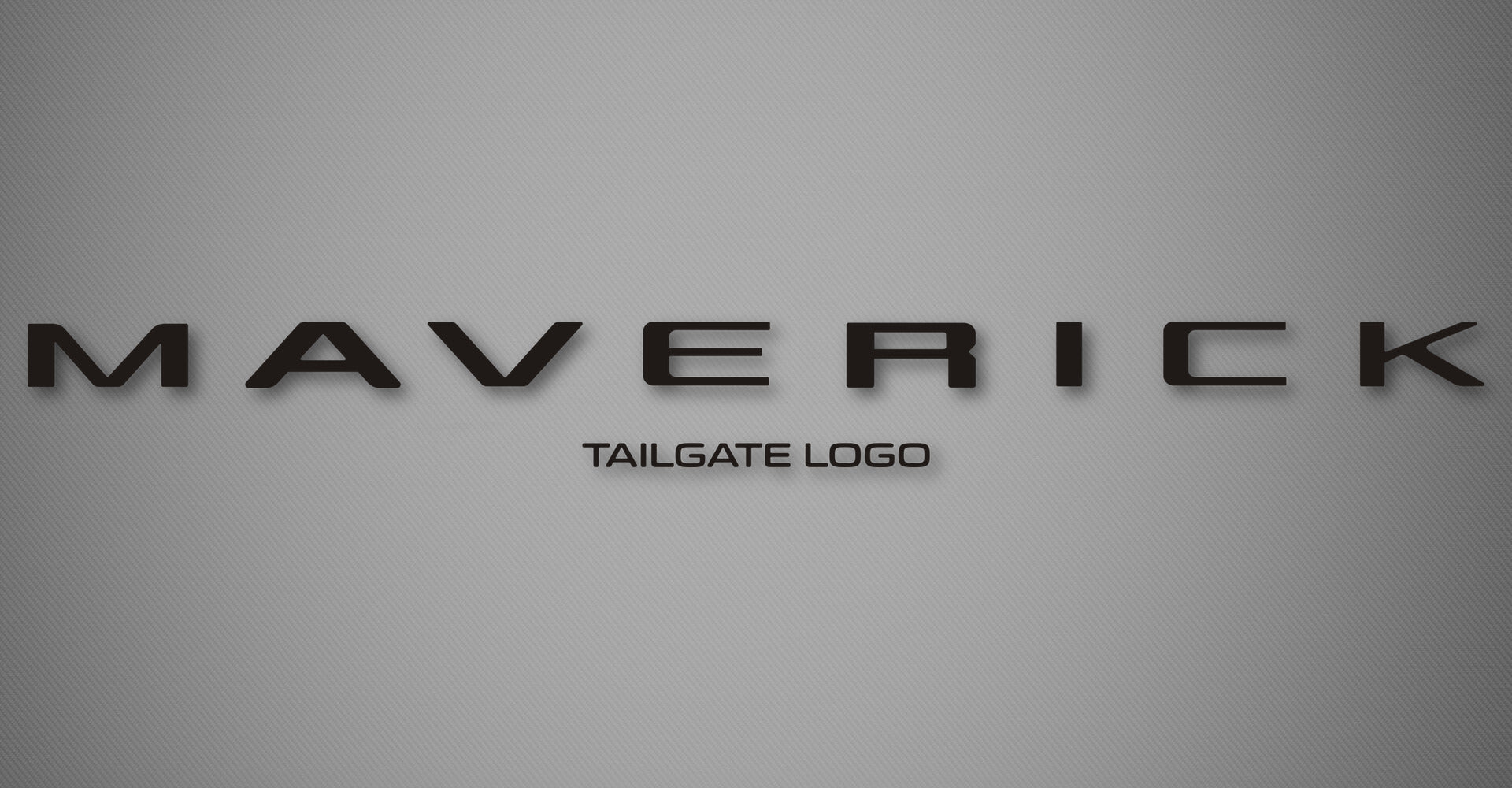 Tailgate Logo for 2022-2026 Ford Maverick
