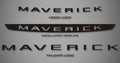 Hood and Tailgate Logo Kit for 2022-2026 Ford Maverick