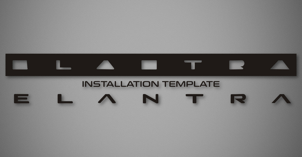 Tailgate Logo for 2021-2026 Hyundai Elantra