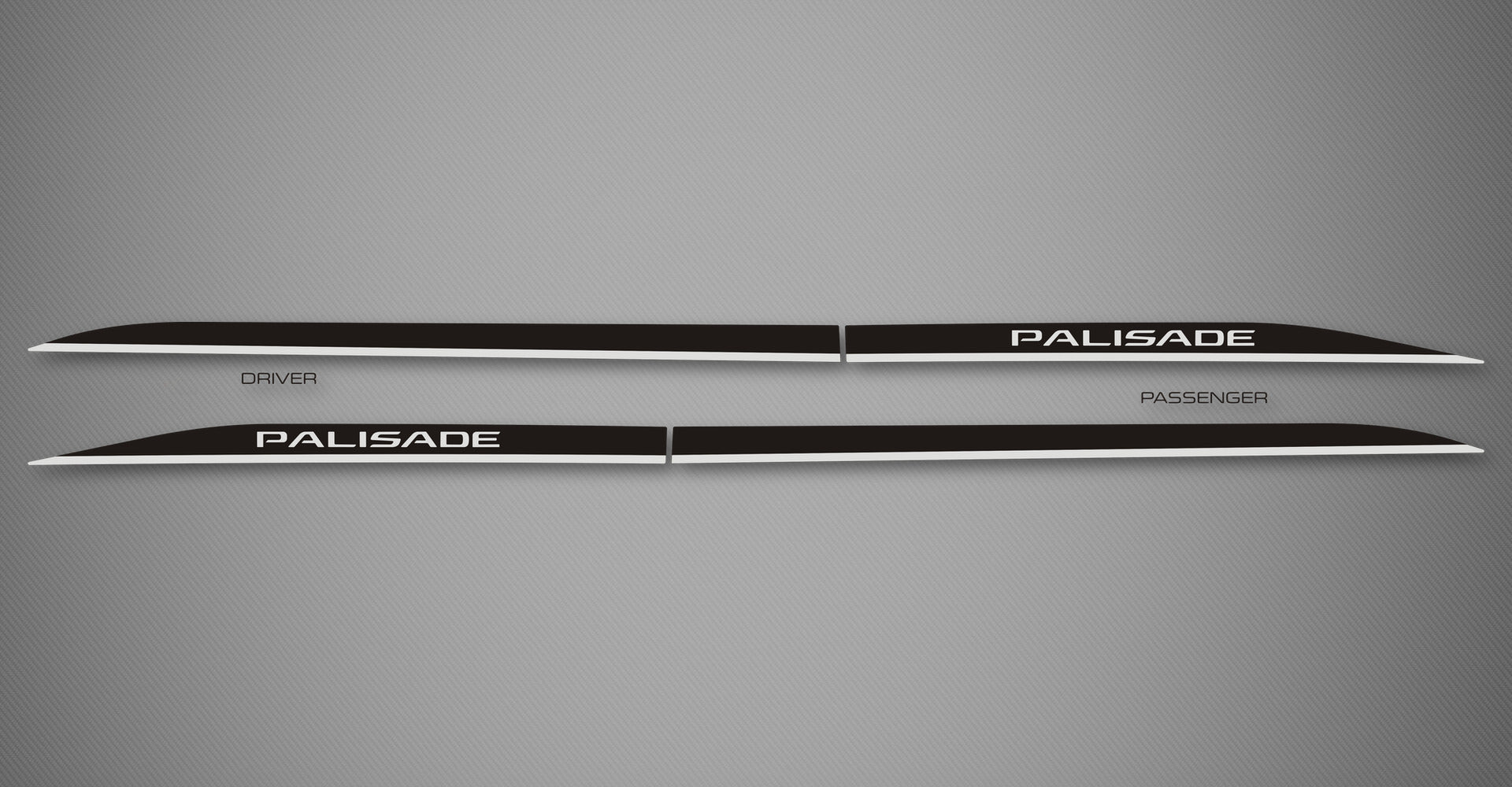 Rocker Trims (2Tone) for 2020-2025 Hyundai Palisade