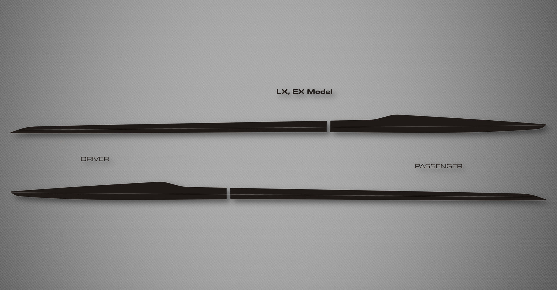 Rocker Trims (2Tone) for 2023-2026 Kia Sportage