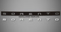 Tailgate Logo for 2023-2024 Kia Sorento