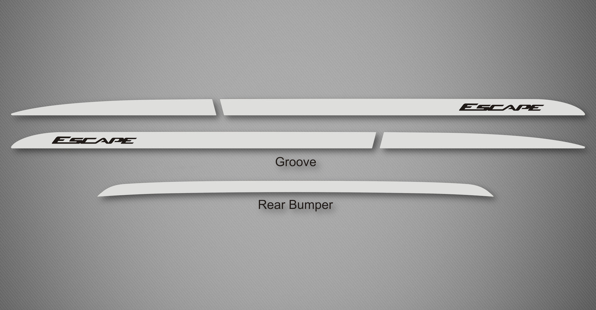 Groove Trim Kit for 2013-2019 Ford Escape