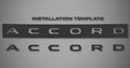 Tailgate Logo for 2023-2026 Honda Accord