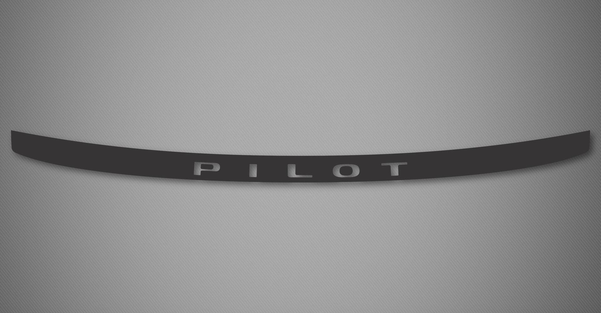 Bumper Protector w/ Logo for 2023-2026 Honda Pilot