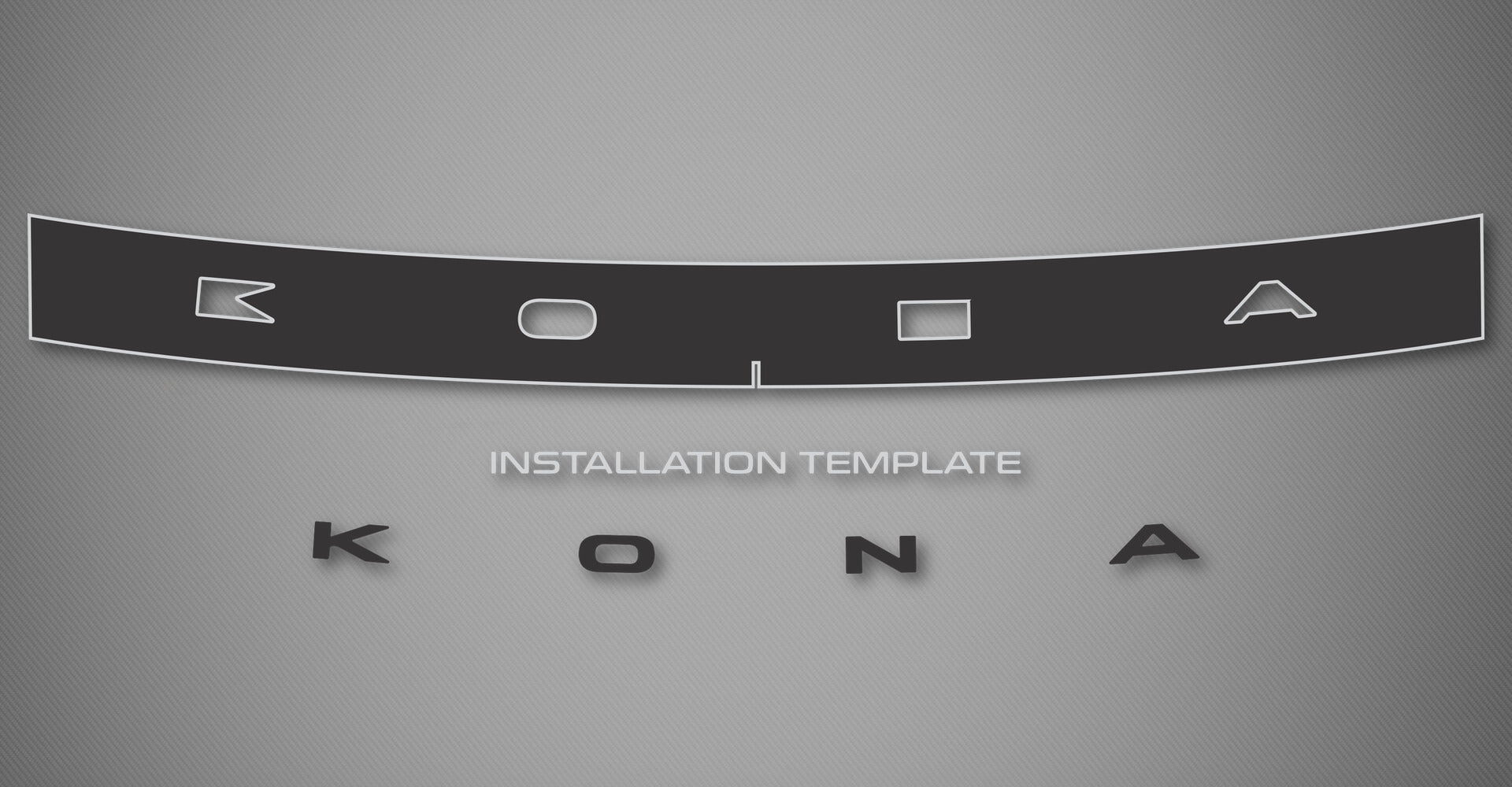 Hood Logo for 2024-2026 Hyundai Kona